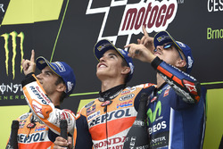 Dani Pedrosa, Repsol Honda Team, Marc Marquez, Repsol Honda Team, Maverick Viñales, Yamaha Factory Racing