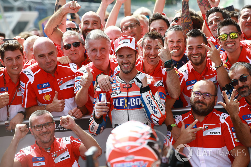 Ganador, Andrea Dovizioso, Ducati Team