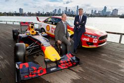 AGPC CEO Andrew Westacott and Supercars CEO James Warburton