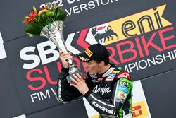 Loris Baz, Kawasaki Racing, vainqueur à Silverstone, 2012