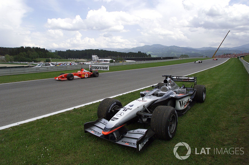 The car of Kimi Raikkonen, McLaren Mercedes MP4/17