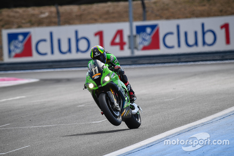 1. #11 Team SRC Kawasaki, Kawasaki: Mathieu Gines, Randy de Puniet, Fabien Foret