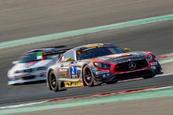 #2 Black Falcon Mercedes AMG GT3: Khaled Al Qubaisi, Jeroen Bleekemolen, Patrick Assenheimer, Manuel