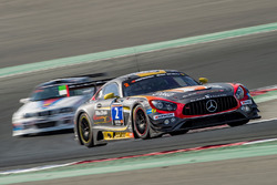 #2 Black Falcon Mercedes AMG GT3: Khaled Al Qubaisi, Jeroen Bleekemolen, Patrick Assenheimer, Manuel