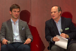 Daniel Suarez, Joe Gibbs Racing Toyota, Ronald Coppock, ARRIS Executive Vice President