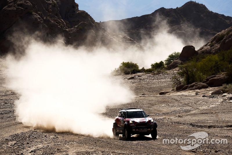 #303 X-Raid Team Mini: Mikko Hirvonen, Michel Périn