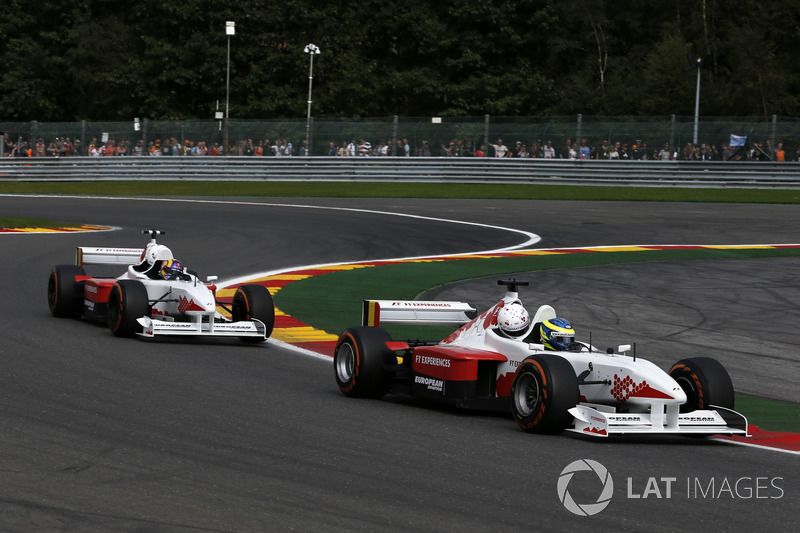 Zsolt Baumgartner, F1 Experiences 2-Seater driver and Patrick Friesacher, F1 Experiences 2-Seater driver