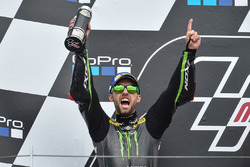 Podium: tweede plaats Jonas Folger, Monster Yamaha Tech 3