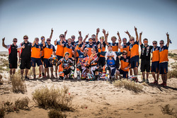 The KTM team