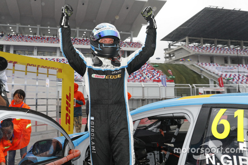 Pole position for Nestor Girolami, Polestar Cyan Racing, Volvo S60 Polestar TC1