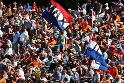 Fans van Max Verstappen, Red Bull Racing