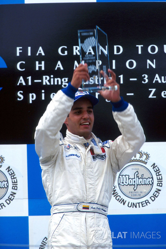 Ganador de la carrera, Juan Pablo Montoya, RSM Marko