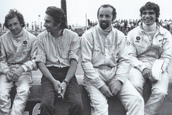 Jean-Pierre Beltoise, Johhny Rives, Henri Pescarolo et François Cevert