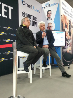 Franco Nugens, Direttore Motorsport.com, e Roberto Dalla direttore Motorsoprt di Magneti Marelli