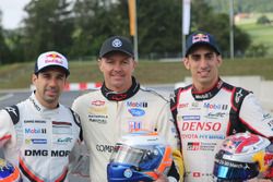 Neel Jani, Marcel Fässler und Sébastien Buemi