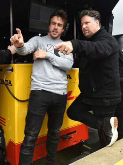 Fernando Alonso und Michael Andretti, Andretti Autosport