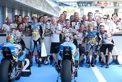 Polesitter Alex Marquez, Marc VDS; 2. Franco Morbidelli, Marc VDS