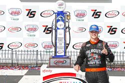 Race winner Ryan Preece, Joe Gibbs Racing Toyota