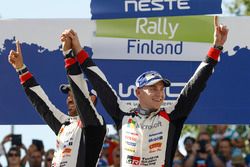 I vincitori Esapekka Lappi, Janne Ferm, Toyota Racing