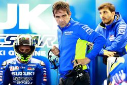 Andrea Iannone, Team Suzuki MotoGP, Davide Brivio, Teammanager Team Suzuki MotoGP