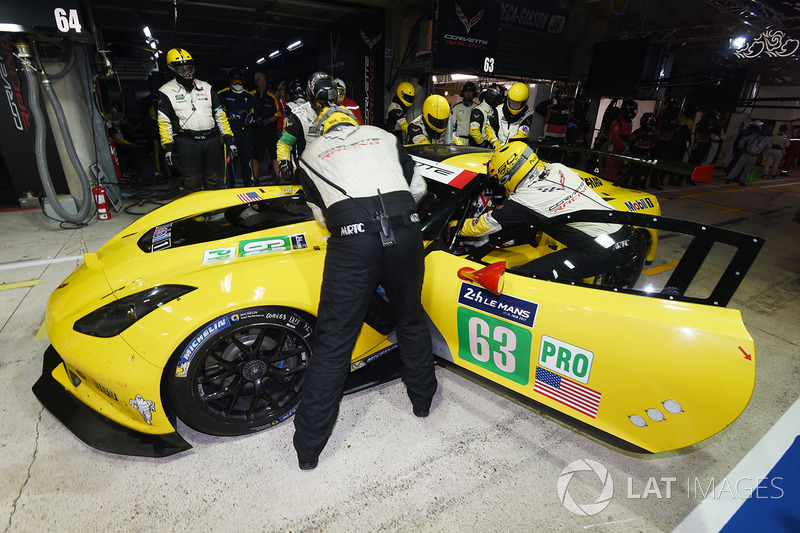 #63 Corvette Racing Corvette C7.R: Jan Magnussen, Antonio Garcia, Jordan Taylor