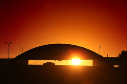 Sonnenaufgang in Le Mans