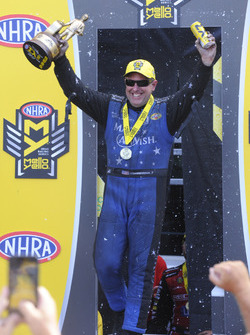 Funny Car winner Tommy Johnson Jr.