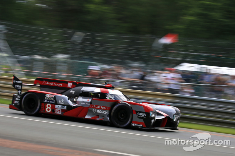 #8 Audi Sport Team Joest, Audi R18: Lucas di Grassi, Loic Duval, Oliver Jarvis