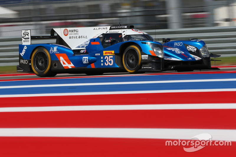 5. LMP2: #35 Baxi DC Racing, Alpine A460 - Nissan: David Cheng, Ho-Pin Tung, Nelson Panciatici