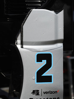 Bodywork for Juan Pablo Montoya, Team Penske Chevrolet