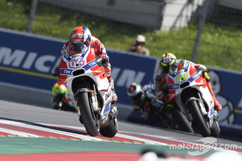 Andrea Dovizioso, Ducati Team, Andrea Iannone, Ducati Team