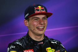 Race winner Max Verstappen, Red Bull Racing in the FIA Press Conference