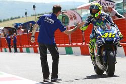 Il poleman Valentino Rossi, Yamaha Factory Racing