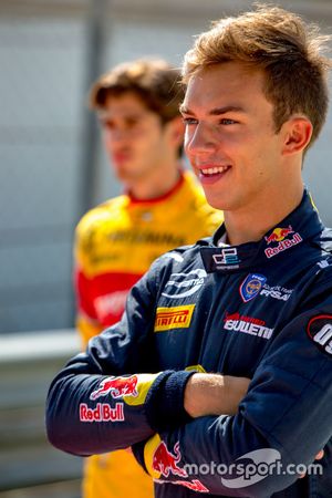 Pierre Gasly, PREMA Racing and Antonio Giovinazzi, PREMA Racing