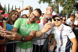 Felipe Massa, Williams with fans