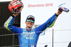 Podium : victoire pour Maverick Viñales, Team Suzuki MotoGP