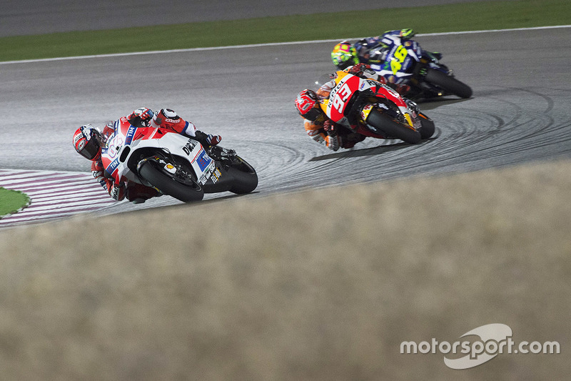 Andrea Dovizioso, Ducati Team, Marc Marquez, Repsol Honda Team