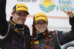 ST class winners Owen Trinkler, Sarah Cattaneo