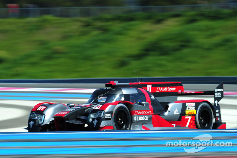 #7 Audi Sport Team Joest Audi R18: Marcel Fässler, Andre Lotterer, Benoit Tréluyer