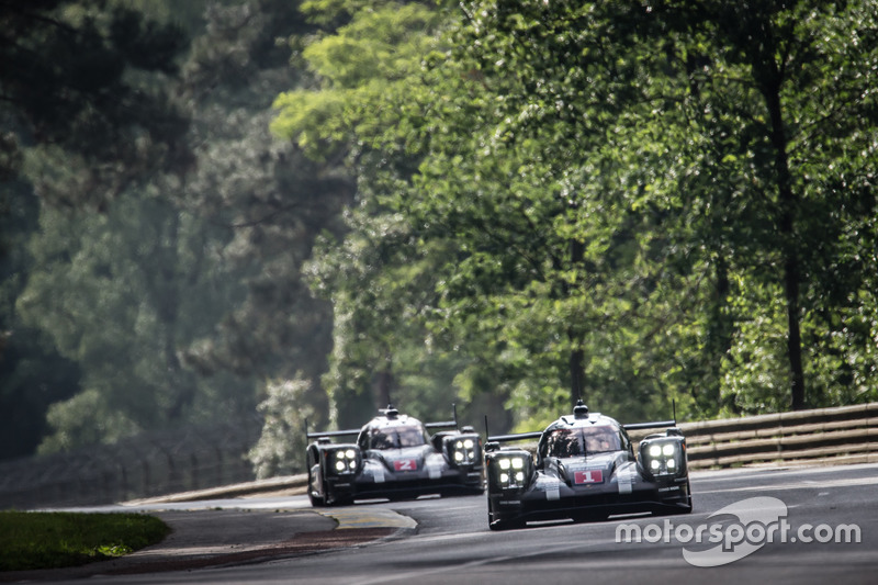 #1 Porsche Team Porsche 919 Hybrid: Timo Bernhard, Mark Webber, Brendon Hartley