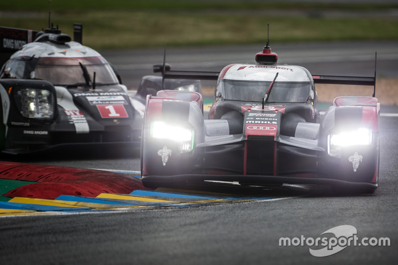 #8 Audi Sport Team Joest Audi R18: Lucas di Grassi, Loic Duval, Oliver Jarvis