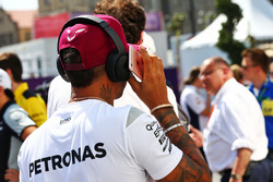 Lewis Hamilton, Mercedes AMG F1 on the drivers parade