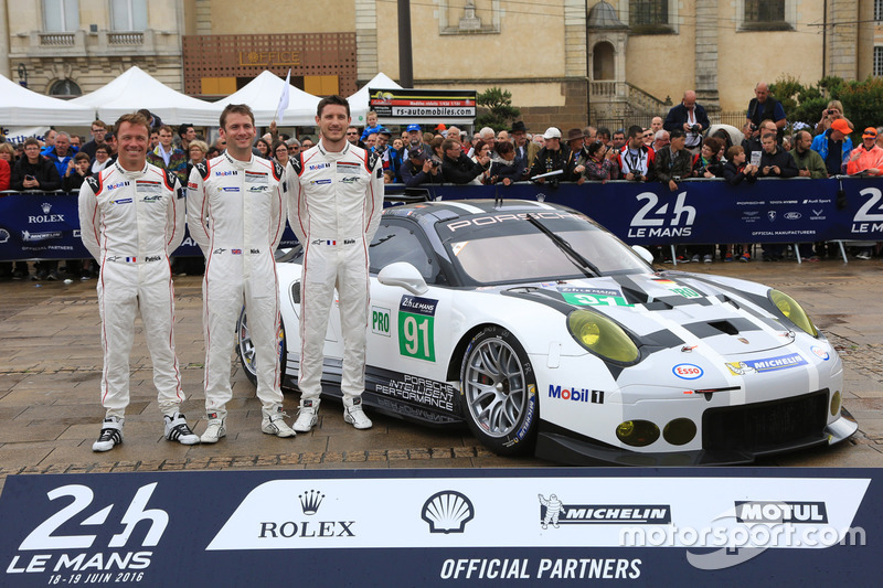 #91 Porsche Motorsport Porsche 911 RSR: Nick Tandy, Patrick Pilet, Kevin Estre