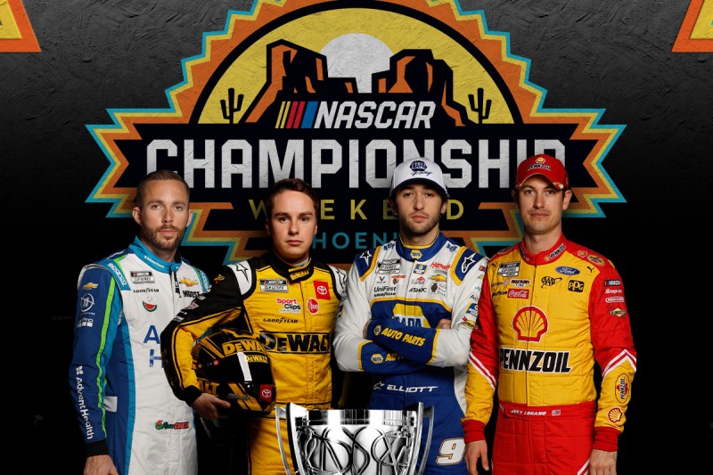 2022: Ross Chastain, Christopher Bell, Chase Elliott, Joey Logano