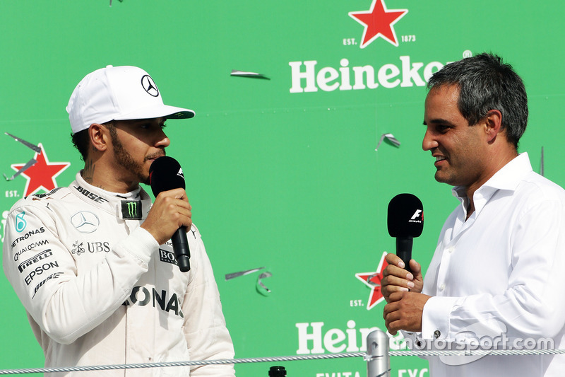 Lewis Hamilton, Mercedes AMG F1 ve Juan Pablo Montoya