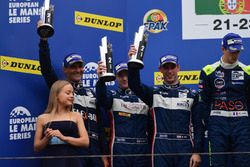 Podium: 2. LMP3 #3 United Autosports, Ligier JSP3 - Nissan: Matt Bell, Mark Patterson, Wayne Boyd