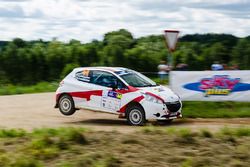 Александр Кудрявцев и Анна Завершинская, Peugeot 208 R2
