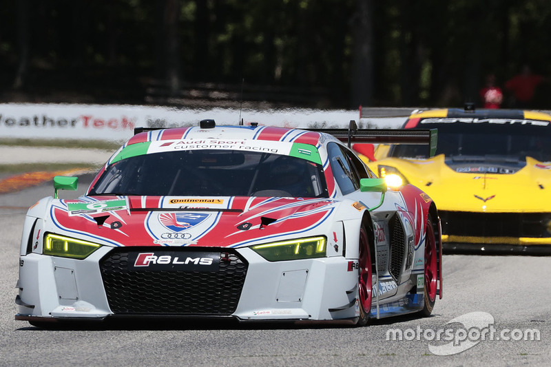 #6 Stevenson Motorsports Audi R8 LMS GT3: Andrew Davis, Robin Liddell