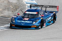 #90 VisitFlorida.com Racing Corvette DP: Marc Goossens, Ryan Dalziel