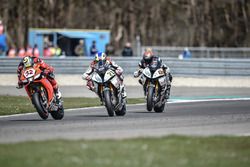 Lorenzo Savadori, IodaRacing Team, Markus Reiterberger, Althea BMW Team et Jordi Torres, Althea BMW Team